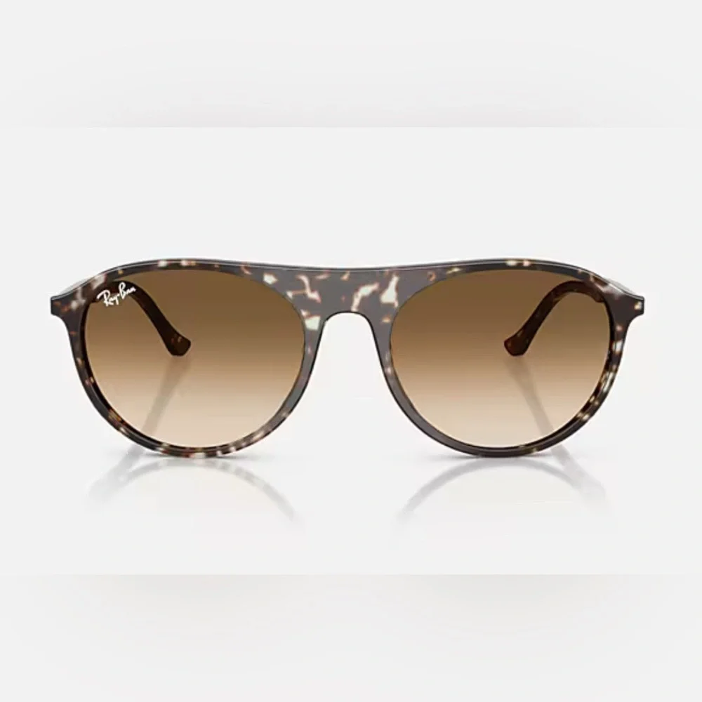 New Ray-Ban Sunglasses Aviator Havana RB2215 with Case - Picture 3 of 9